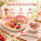 Sorelvix™ Blush Heart Dinnerware Set
